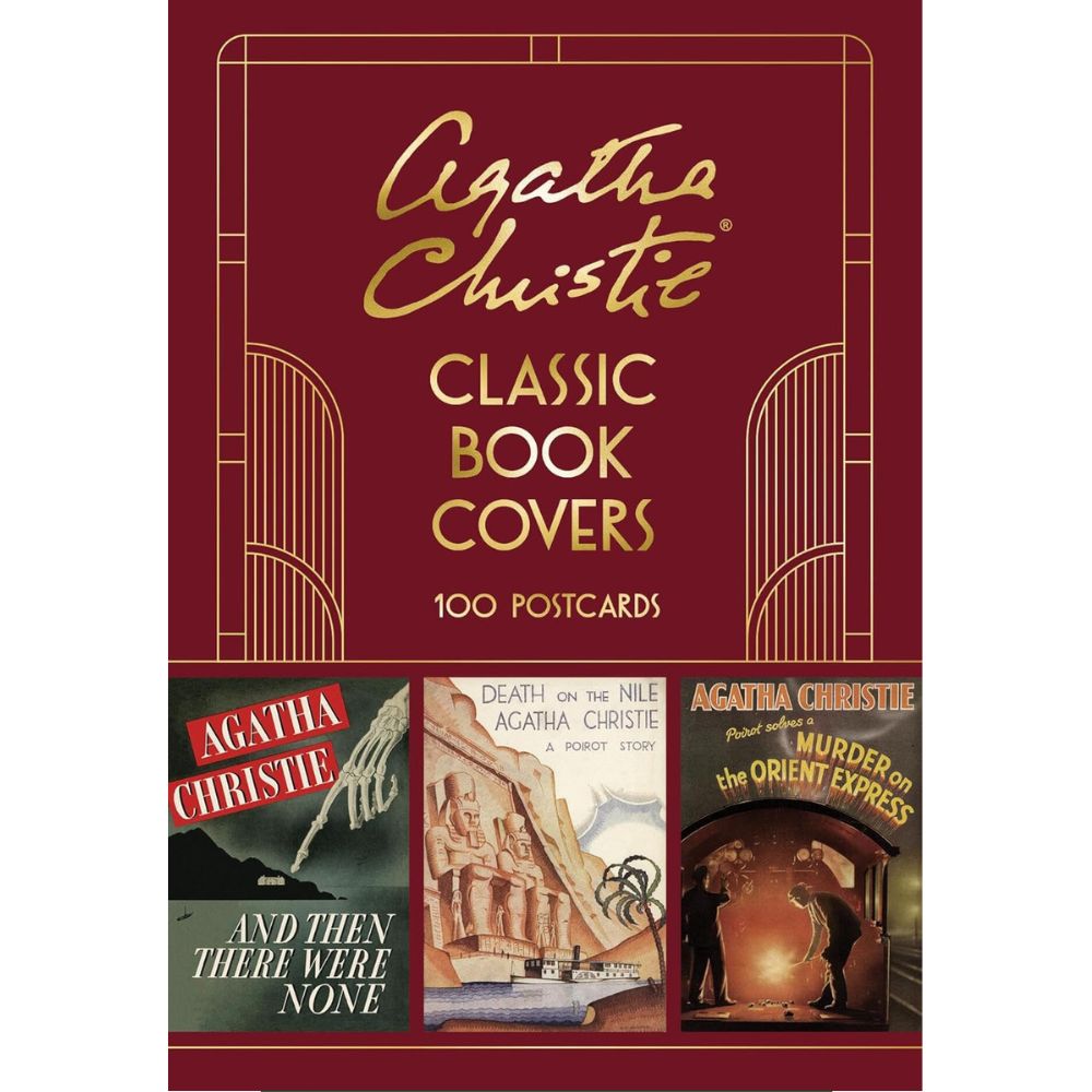 Chronicle Books Agatha Christie Classic Book Covers: 100 Postcards