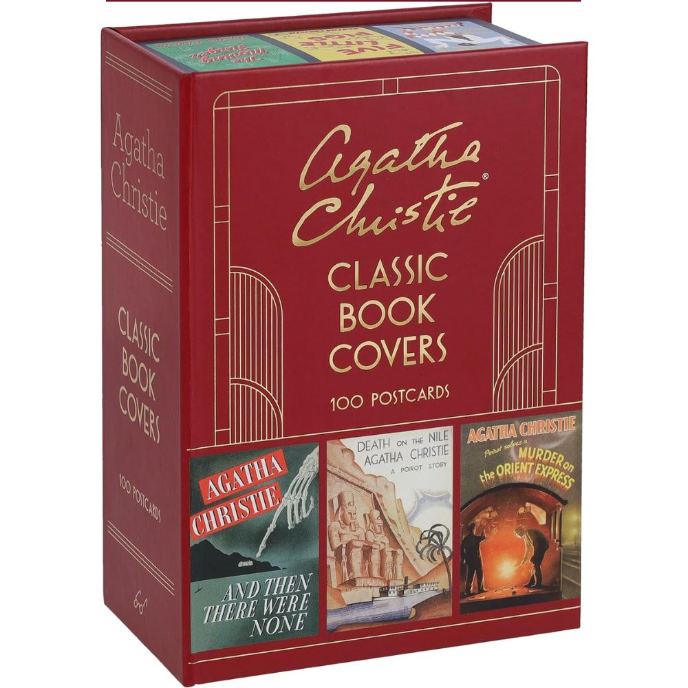 Chronicle Books Agatha Christie Classic Book Covers: 100 Postcards