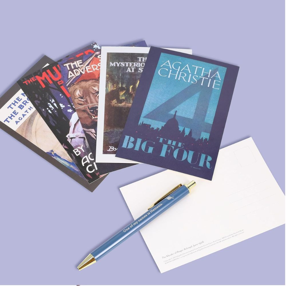 Chronicle Books Agatha Christie Classic Book Covers: 100 Postcards