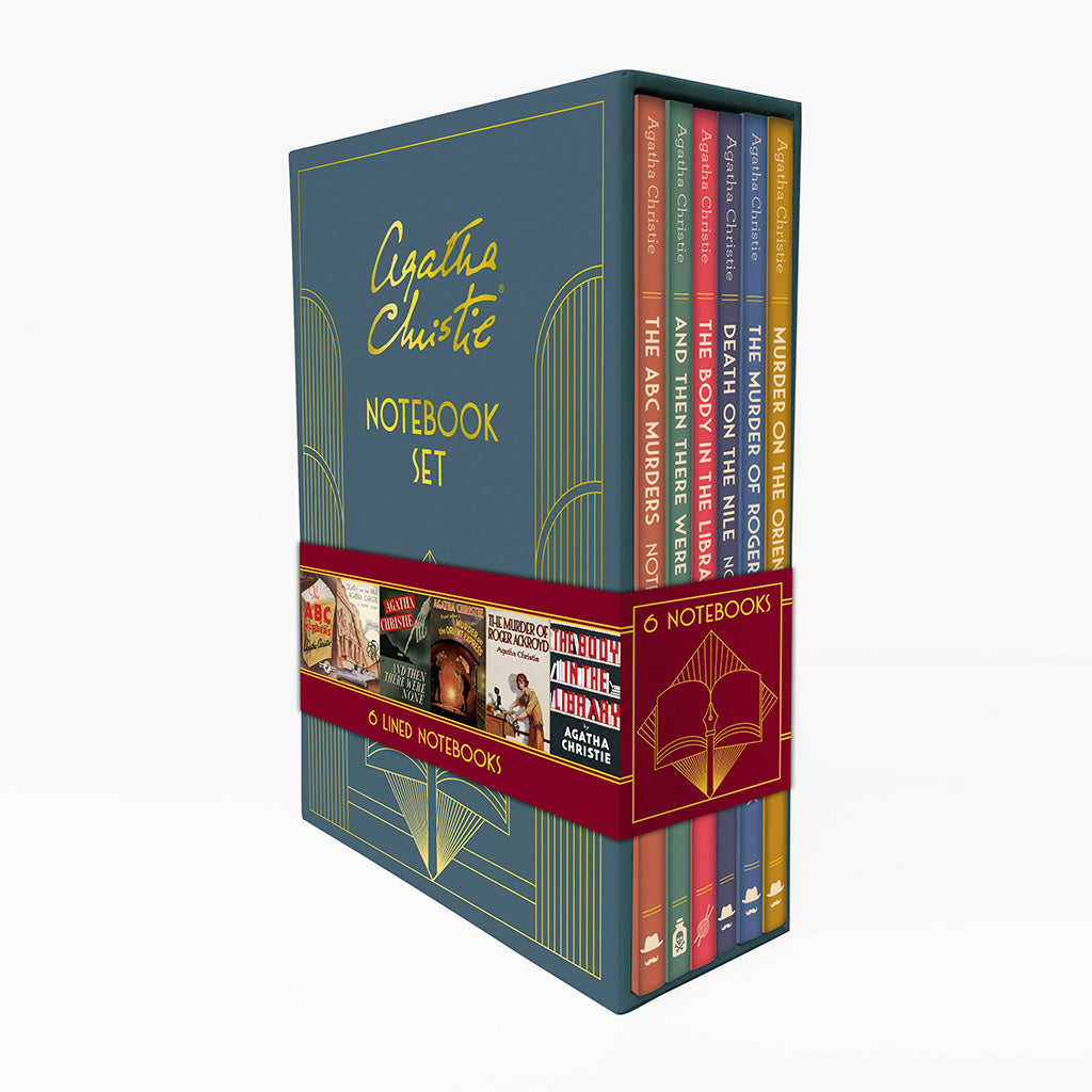 Agatha Christie Notebook Set