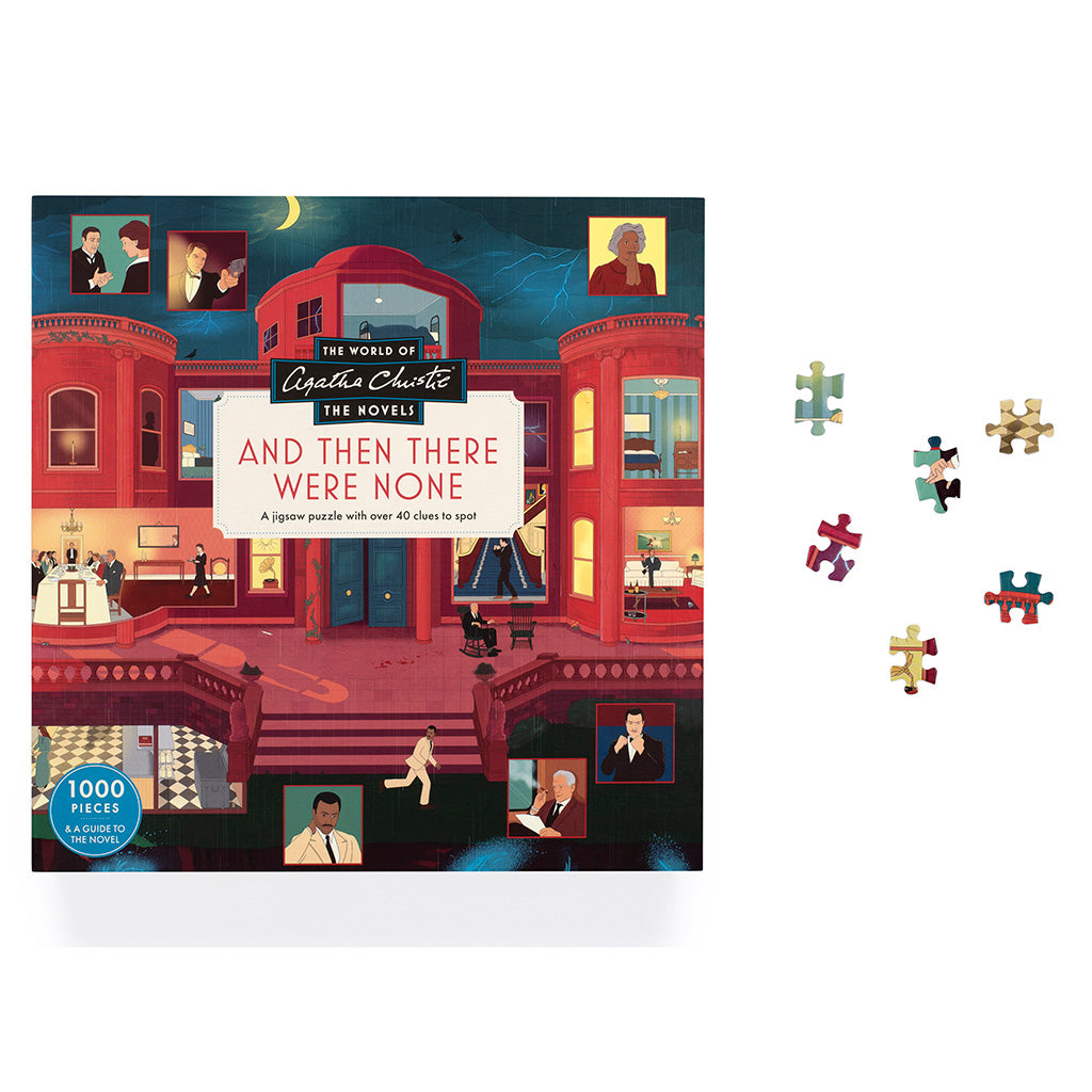 The World of Agatha Christie: And Then There Were None 1000-piece Jigsaw Puzzle