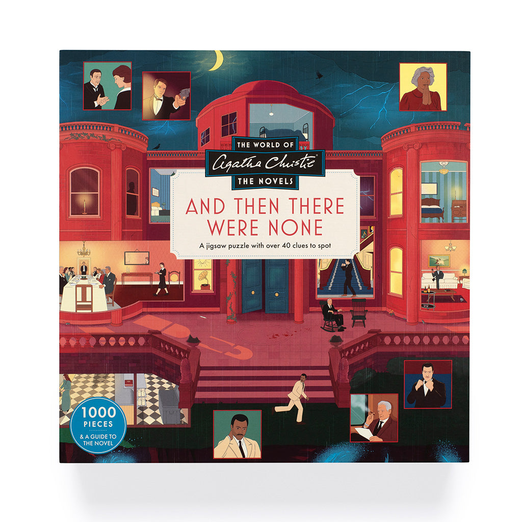 The World of Agatha Christie: And Then There Were None 1000-piece Jigsaw Puzzle