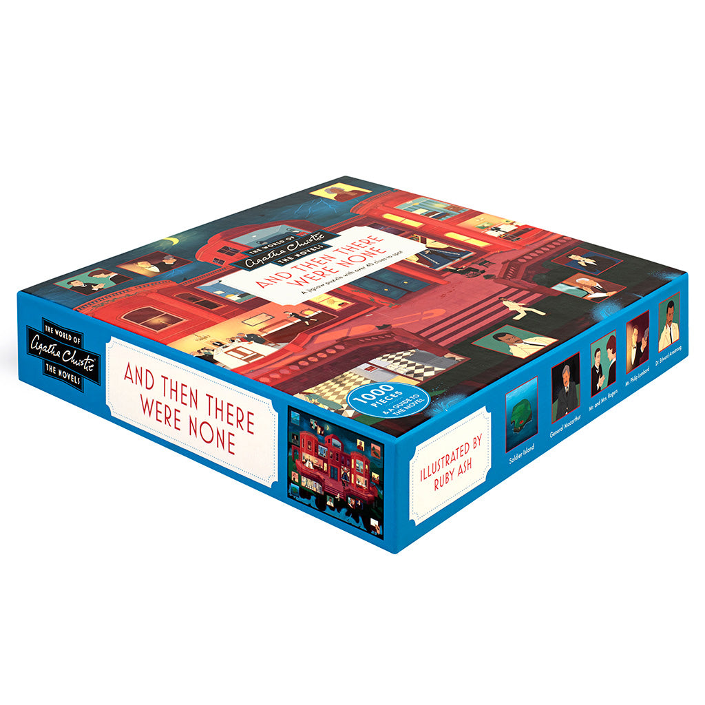 The World of Agatha Christie: And Then There Were None 1000-piece Jigsaw Puzzle