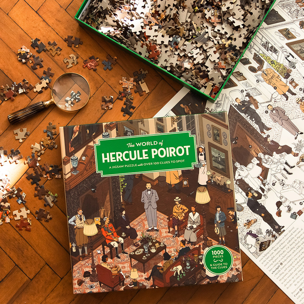 The World of Hercule Poirot – 1000-piece Jigsaw Puzzle