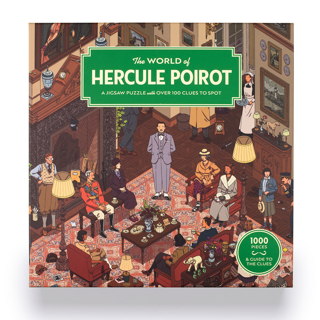 The World of Hercule Poirot – 1000-piece Jigsaw Puzzle