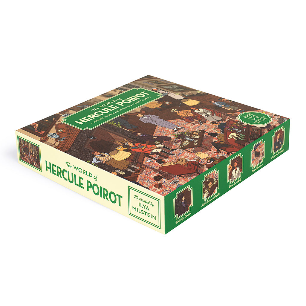 The World of Hercule Poirot – 1000-piece Jigsaw Puzzle