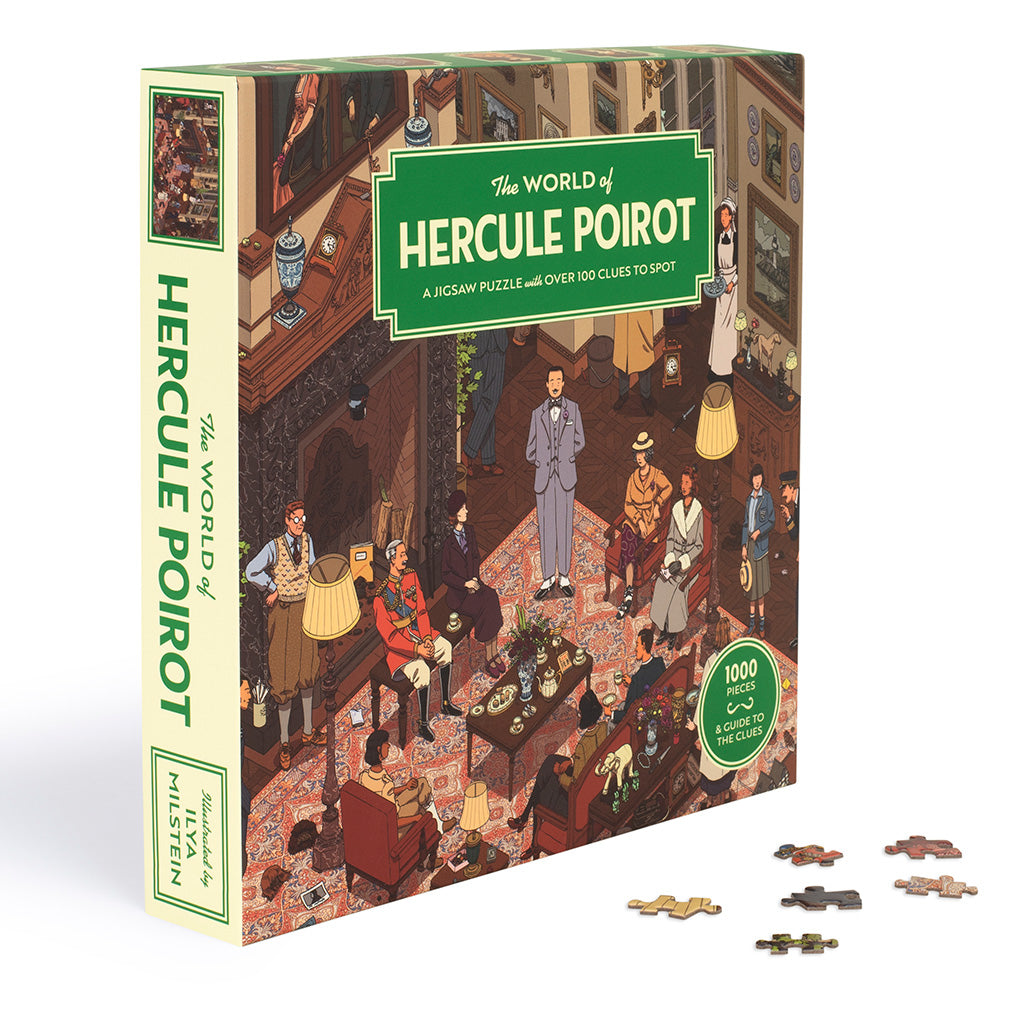 The World of Hercule Poirot – 1000-piece Jigsaw Puzzle