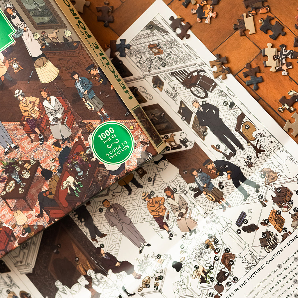 The World of Hercule Poirot – 1000-piece Jigsaw Puzzle