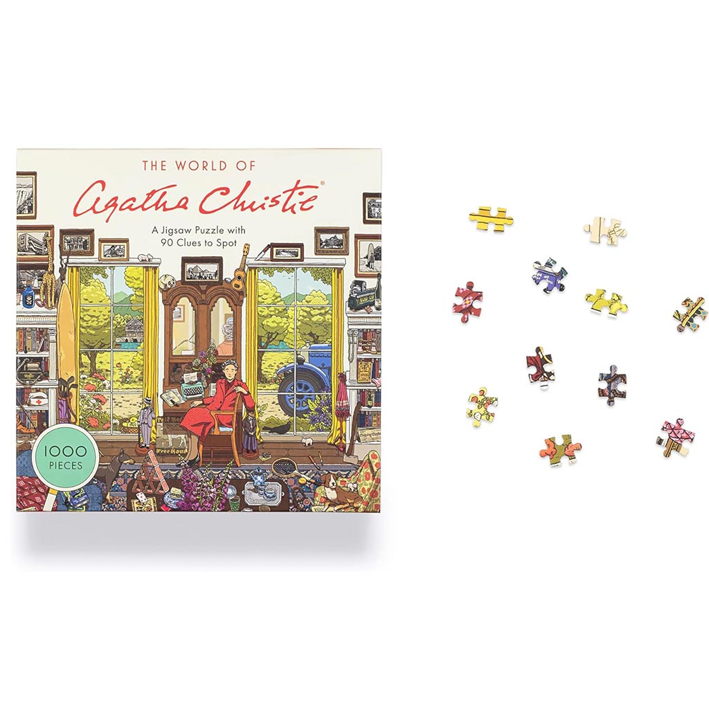 The World of Agatha Christie 1000-piece Jigsaw Puzzle