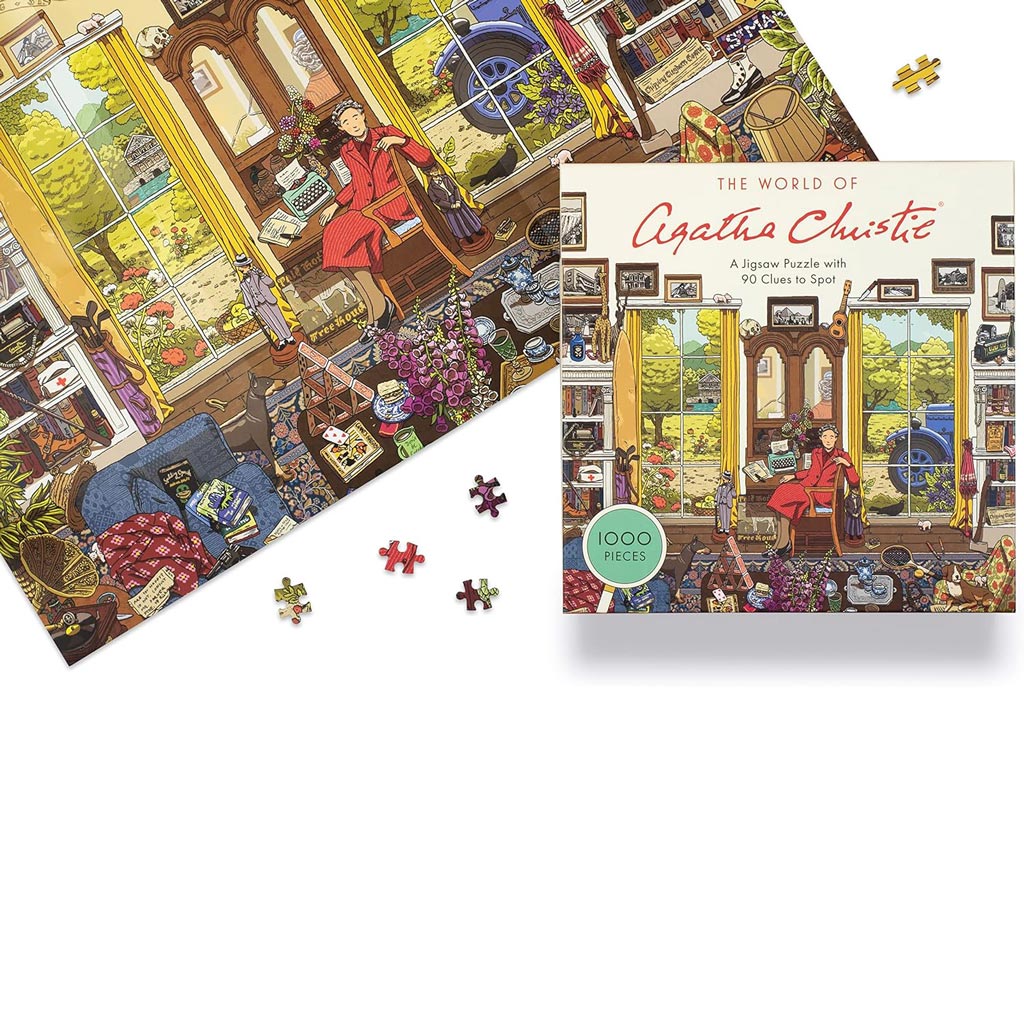 The World of Agatha Christie 1000-piece Jigsaw Puzzle