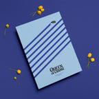 Agatha Christie 'Theories and Plots' A5 Notepad – Hercule Poirot Edition (Blue)