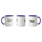 Agatha Christie 'Morning Tea' Mug - Ceramic (Cobalt Blue)