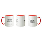 Agatha Christie 'Morning Tea' Mug - Ceramic (Danger Red)