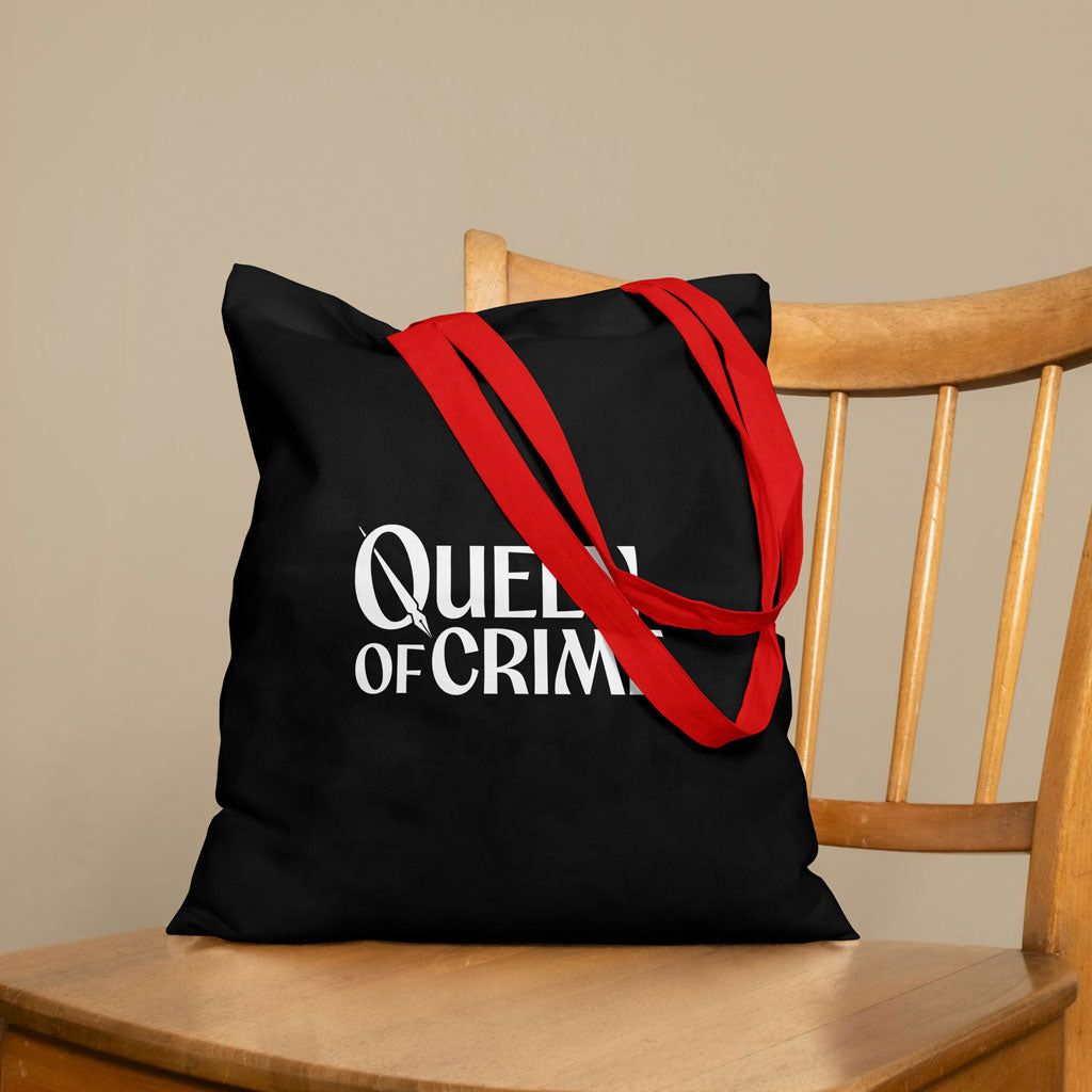 Agatha Christie 'Crime is Terribly Revealing' Tote Bag - 100% Cotton