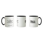 Agatha Christie 'Bless Ordinary Afternoon Tea' Mug - Ceramic (Black & White)