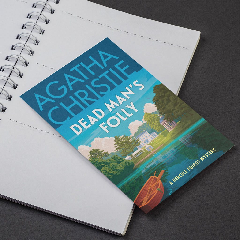 Agatha Christie Postcard Pack of 10 Covers - Art by Stephen Millership