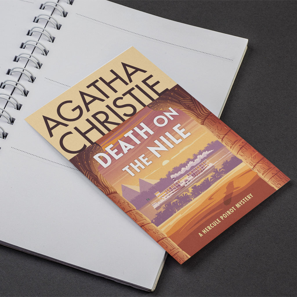 Agatha Christie Postcard Pack of 10 Covers - Art by Stephen Millership