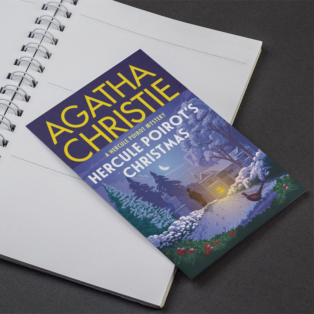 Agatha Christie Postcard Pack of 10 Covers - Art by Stephen Millership