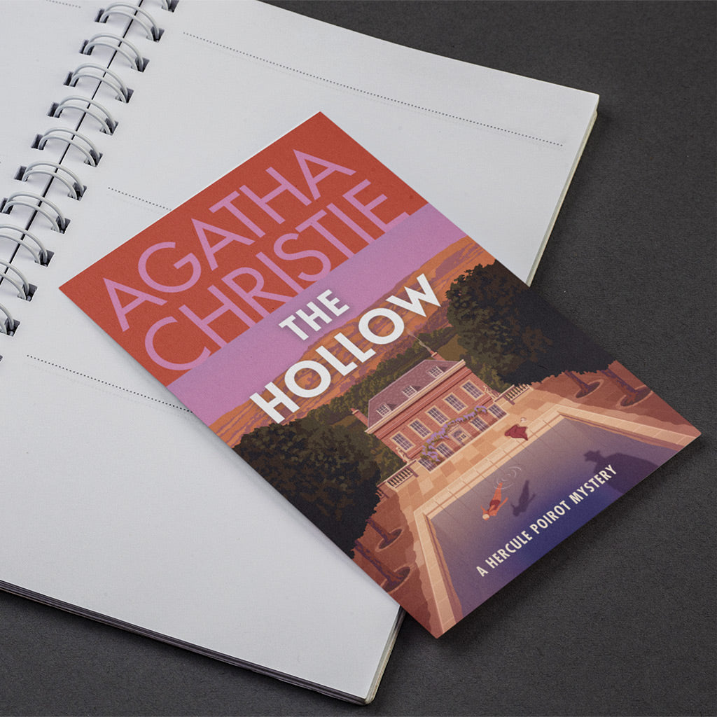 Agatha Christie Postcard Pack of 10 Covers - Art by Stephen Millership