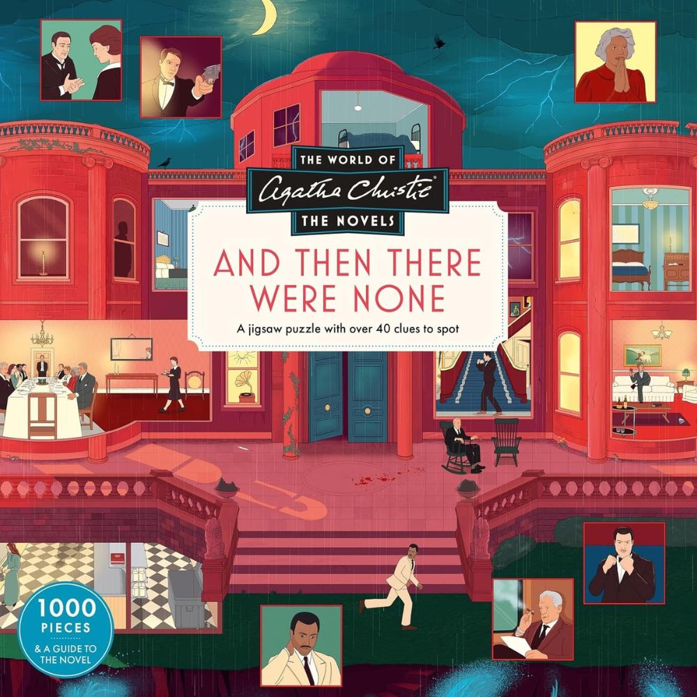 The World of Agatha Christie: And Then There Were None 1000-piece Jigsaw Puzzle