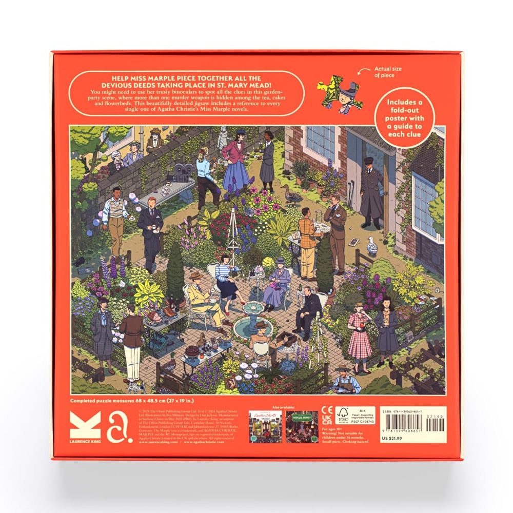 The World of Miss Marple – 1000-piece Jigsaw Puzzle