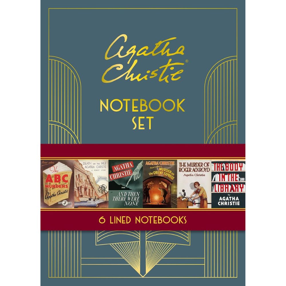 Agatha Christie Notebook Set