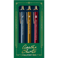 Chronicle Books Agatha Christie Pen Set – 3 Ballpoint Pens