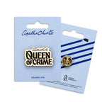 Agatha Christie 'Queen of Crime' Enamel Pin