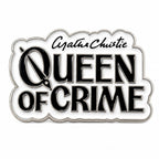 Agatha Christie 'Queen of Crime' Enamel Pin