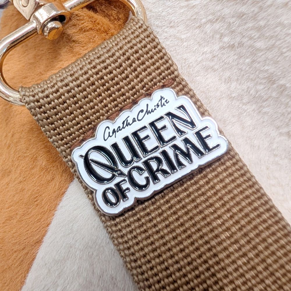 Agatha Christie 'Queen of Crime' Enamel Pin