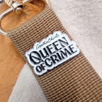 Agatha Christie 'Queen of Crime' Enamel Pin