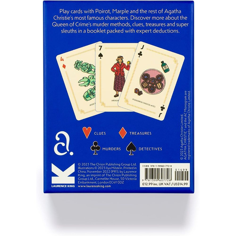 Agatha Christie Playing Cards