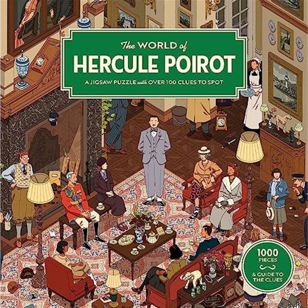 The World of Hercule Poirot – 1000-piece Jigsaw Puzzle