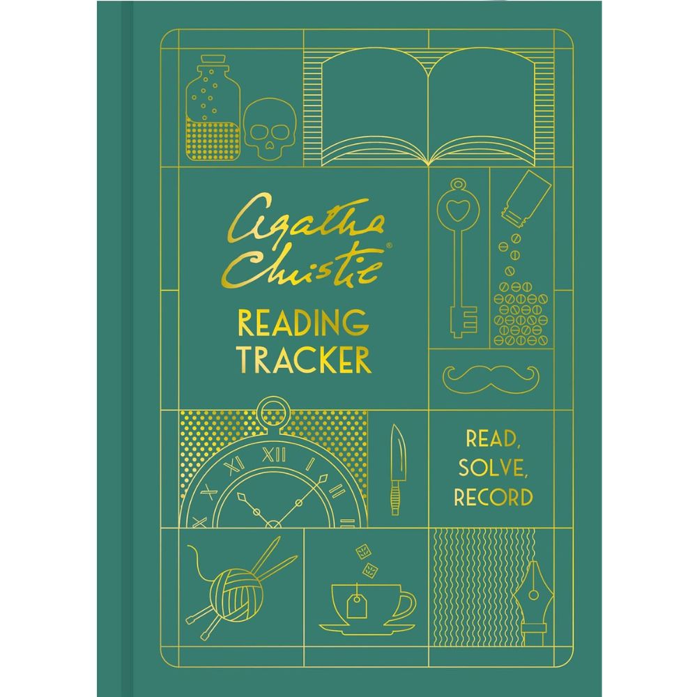 Agatha Christie Reading Tracker: Read, Solve, Record