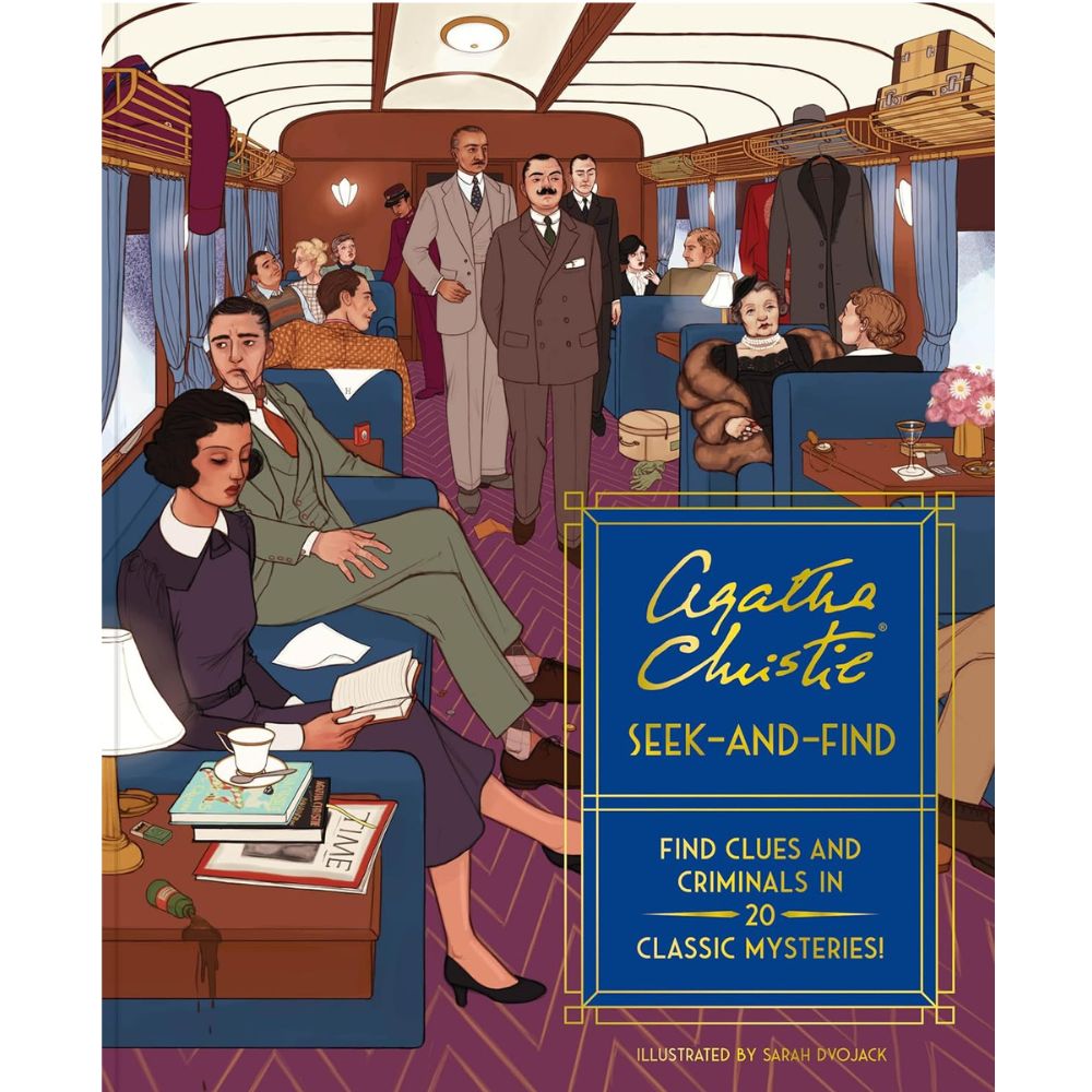 Agatha Christie Seek-and-Find Book